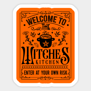 Welcome to the witches Sticker